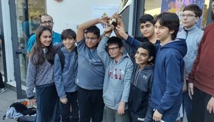 Our juniors won first place in their division